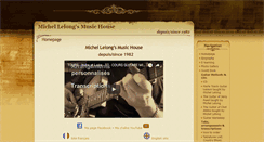 Desktop Screenshot of michel-lelong-music-house.com